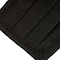 Zayaan Health Reusable 3 Ply Pleated Cotton Adult Face Mask, Black (6-Pack) BLZH-MS02-RCFM-6 - alternate 3